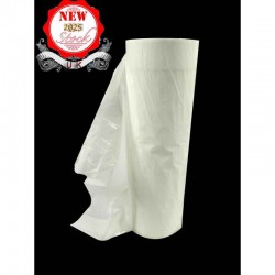 Polythene Rolls - 1 side Clear/ 1side White - Continue net 12.5kg